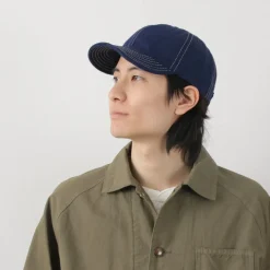 HIGHER / Blue Selvage Denim Cinchback Cap