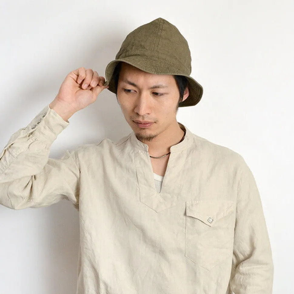 HIGHER / Cotton Linen Weathered Mountain Hat