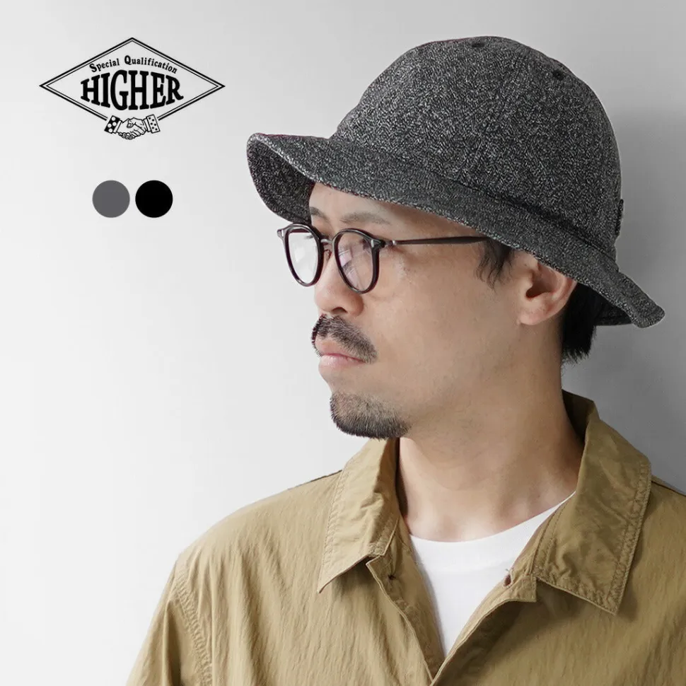 HIGHER / French Oxford Cinch Buckle Hat