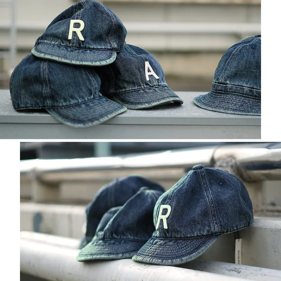 HIGHER / Selvage denim cap