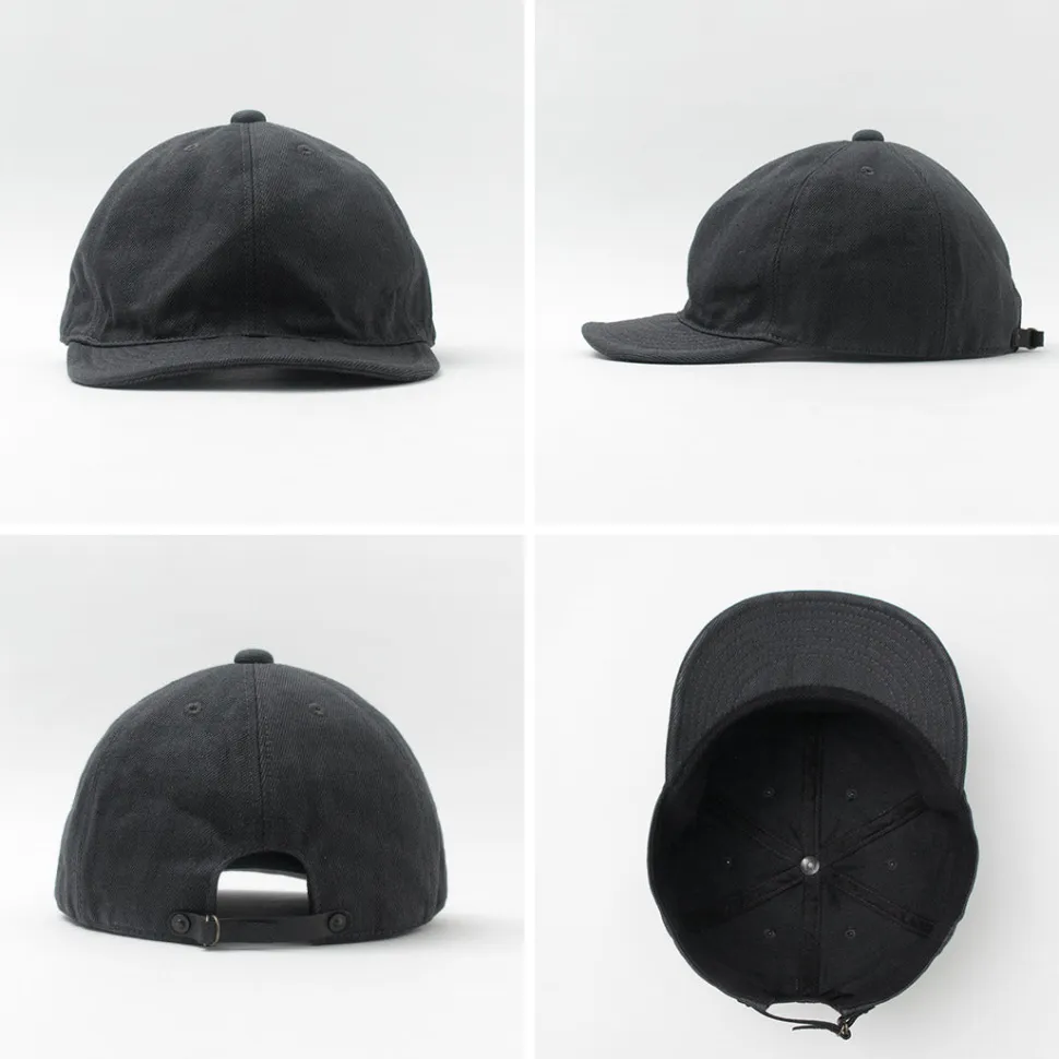 HIGHER / Selvedge Denim Cap One Wash Grec
