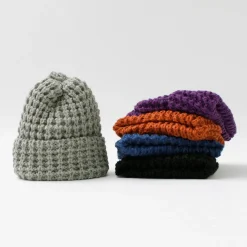 HIGHLAND 2000 / Bob Cap Tuck Stitch (Alpaca x British Wool Mix)
