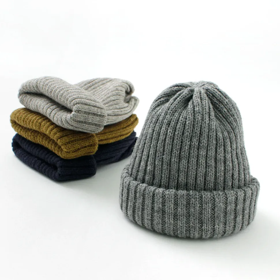 HIGHLAND 2000 / British Wool 2x1 Rib Bobby Cap