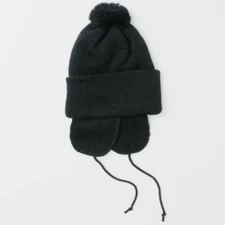 HIGHLAND 2000 / 3G Solid Bobcap Double Ear Cover and Pom Pom and Chin Rope (20cm)