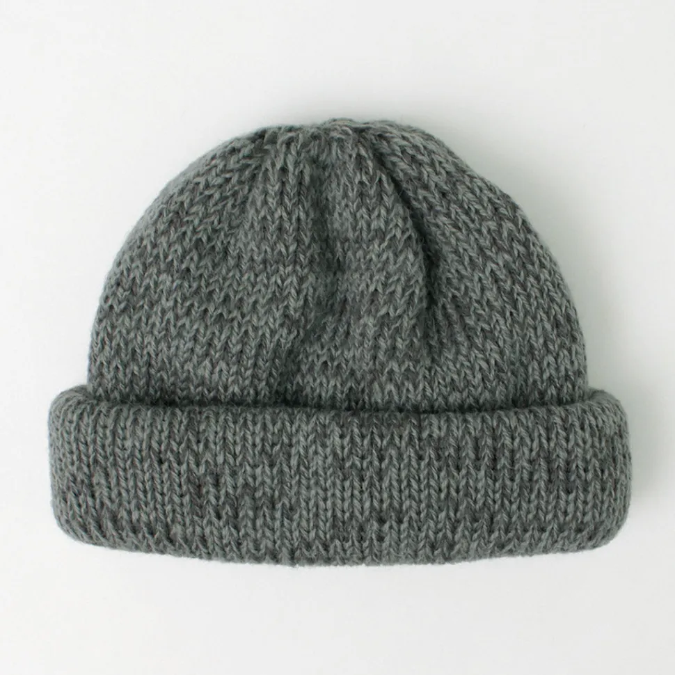 HIGHLAND 2000 / Merino Alpaca Tubular Bobby Cap (Double Turn Up)