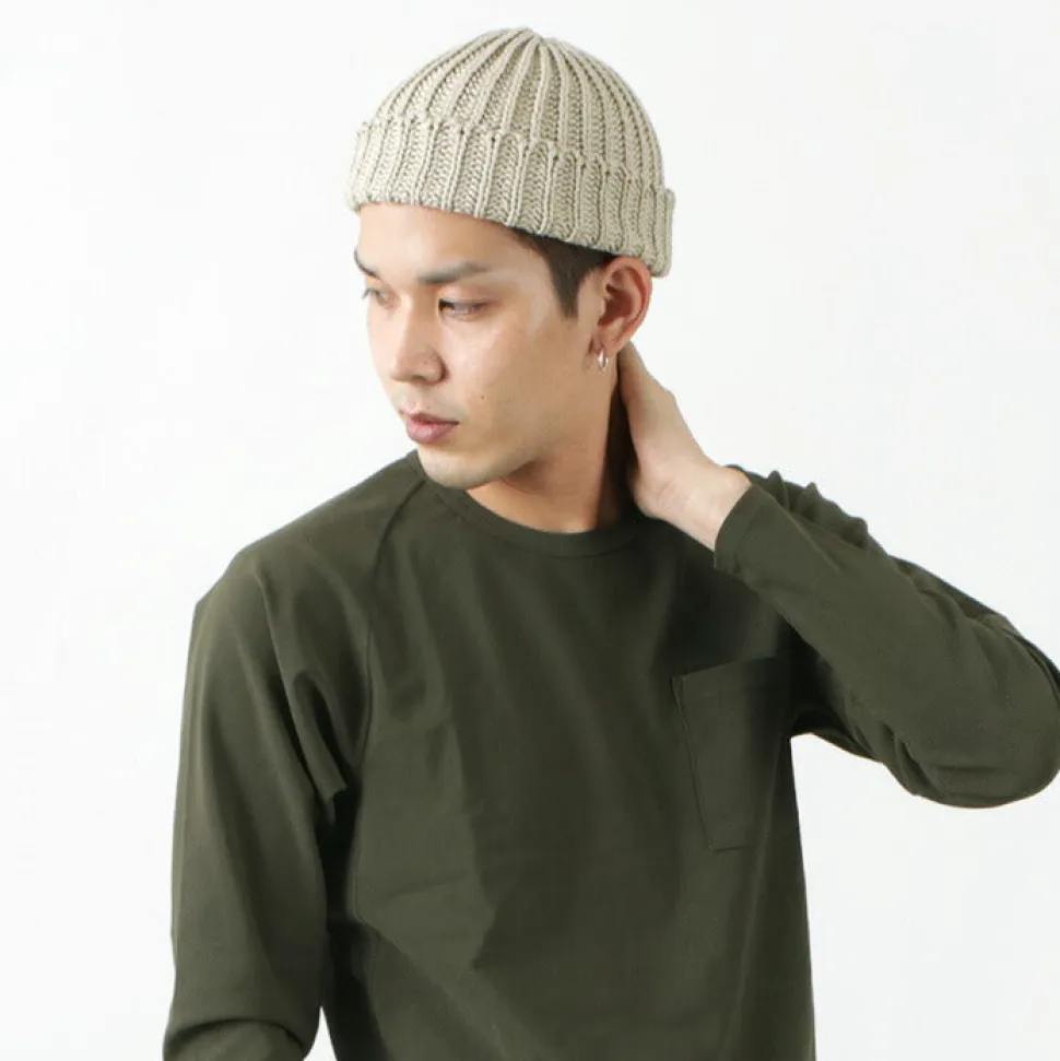 HIGHLAND 2000 / Very Short Heavyweight Cotton Knitted Cap
