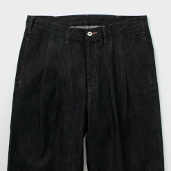 ILL ONE EIGHTY / Denim 2-tuck pants