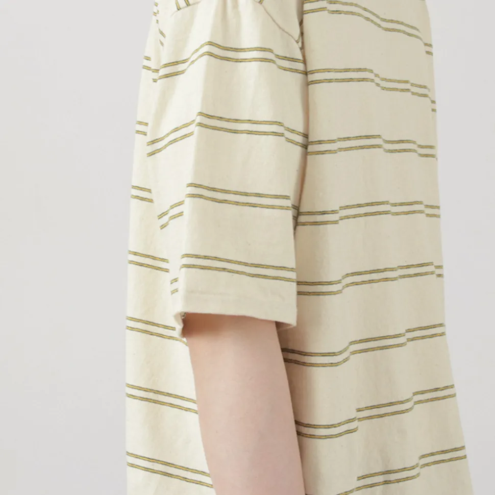 ILL ONE EIGHTY / Retro stripe T-shirt