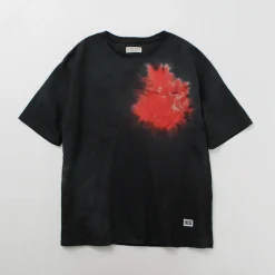 ILL ONE EIGHTY / Tie Dye Heart Pocket Short Sleeve T-Shirt