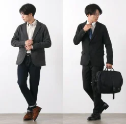 JAPAN BLUE JEANS / Full flannel serge tailored jacket