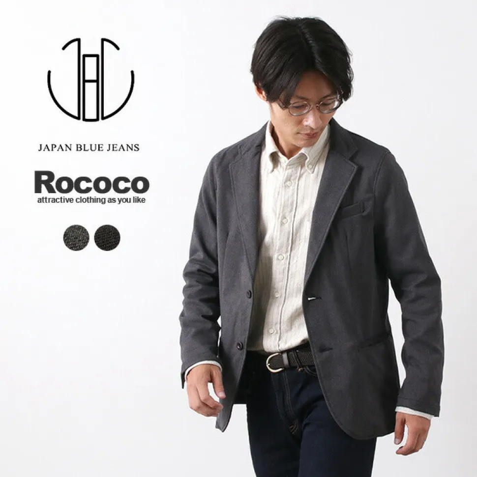JAPAN BLUE JEANS / Full flannel serge tailored jacket