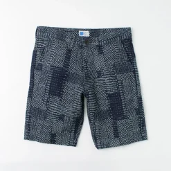 JAPAN BLUE JEANS / Indigo quilted coat Style Sweatshirt Shorts