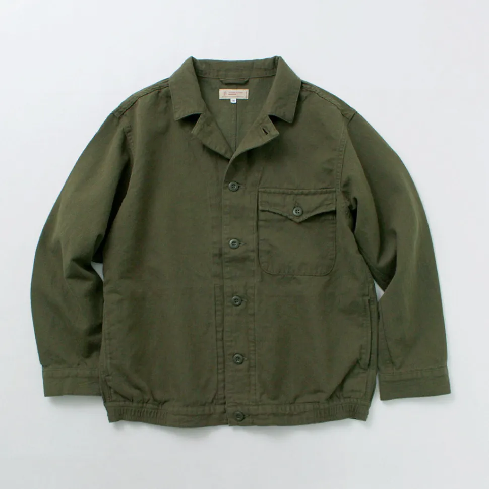 JAPAN BLUE JEANS / Military Herringbone Jacket