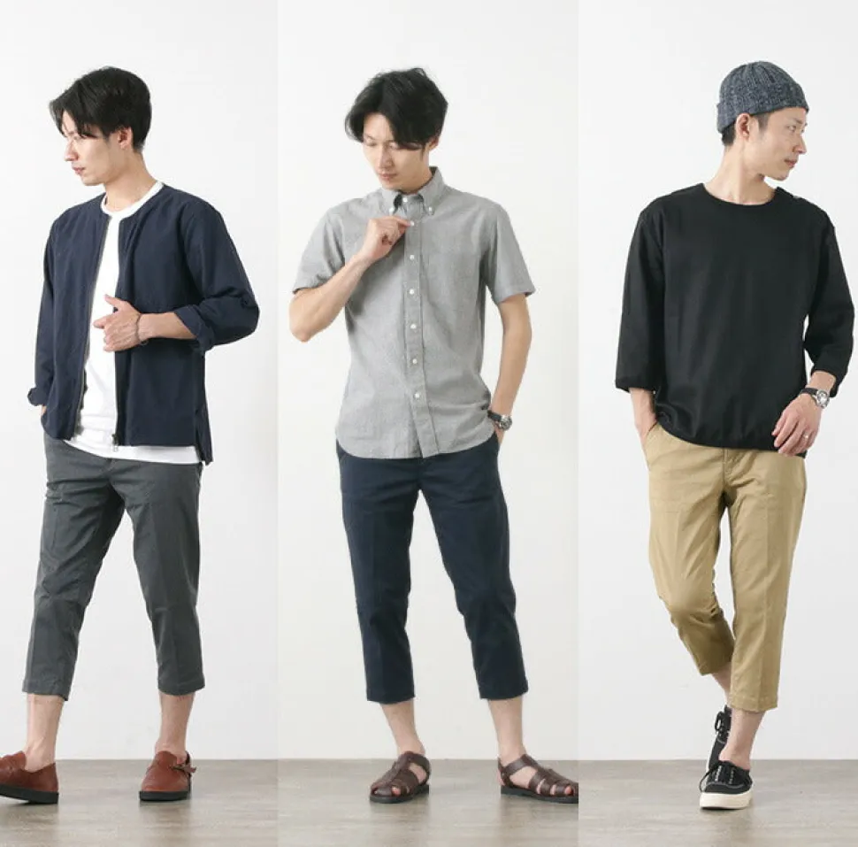 JAPAN BLUE JEANS / Officer Cropped Trousers