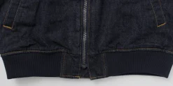 JAPAN BLUE JEANS / 13.5oz Crunch Denim Bomber Jacket