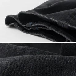 JAPAN BLUE JEANS / 12oz Hyper Stretch Slim Tapered Denim Faded Black
