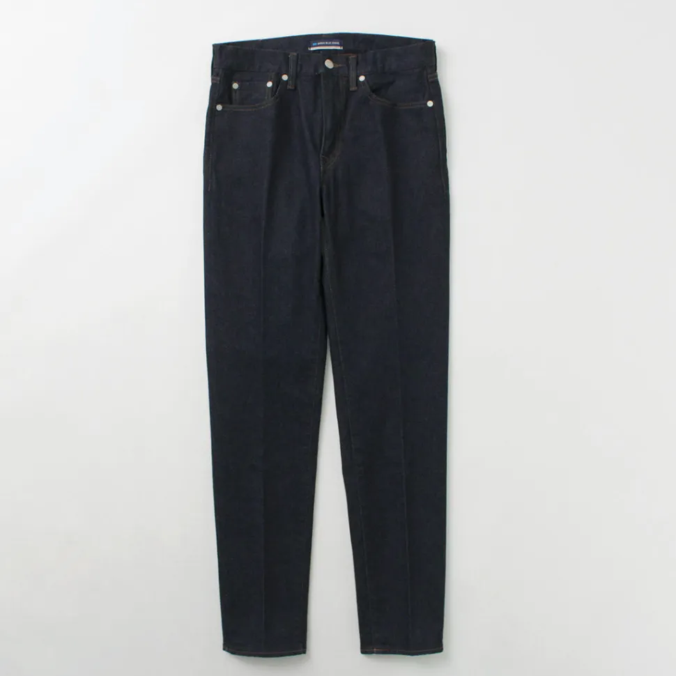 JAPAN BLUE JEANS / 12oz Stretch Center Crease 5P Denim One-washed