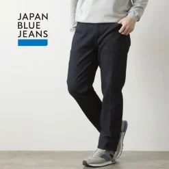 JAPAN BLUE JEANS / 12oz Stretch Center Crease 5P Denim One-washed