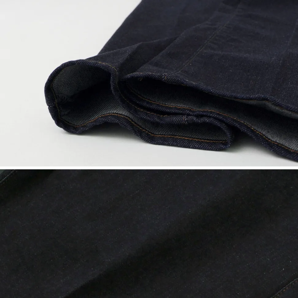 JAPAN BLUE JEANS / 12oz Stretch Center Crease 5P Denim One-washed