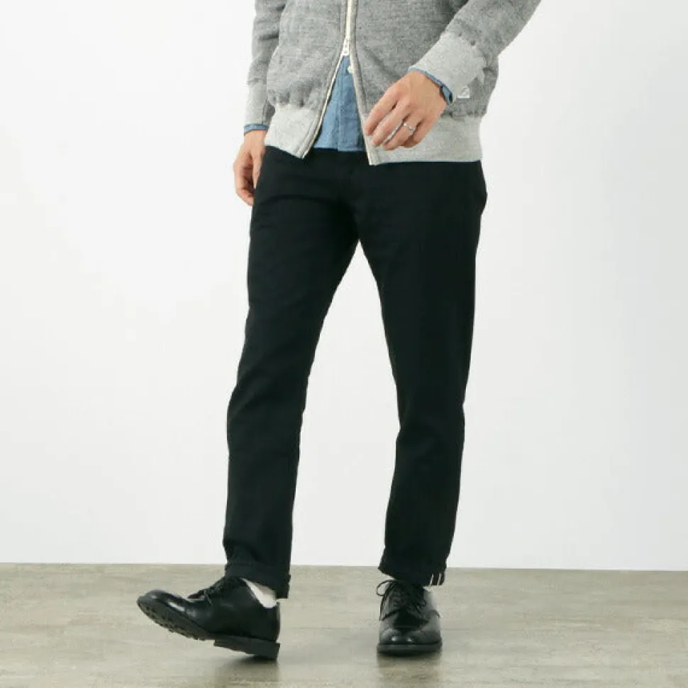 JAPAN BLUE JEANS / Prep 12oz Selvich Full Black Jeans