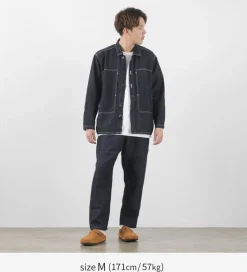 JAPAN BLUE JEANS / RJB7590 Cotton Linen Denim Easy Pants