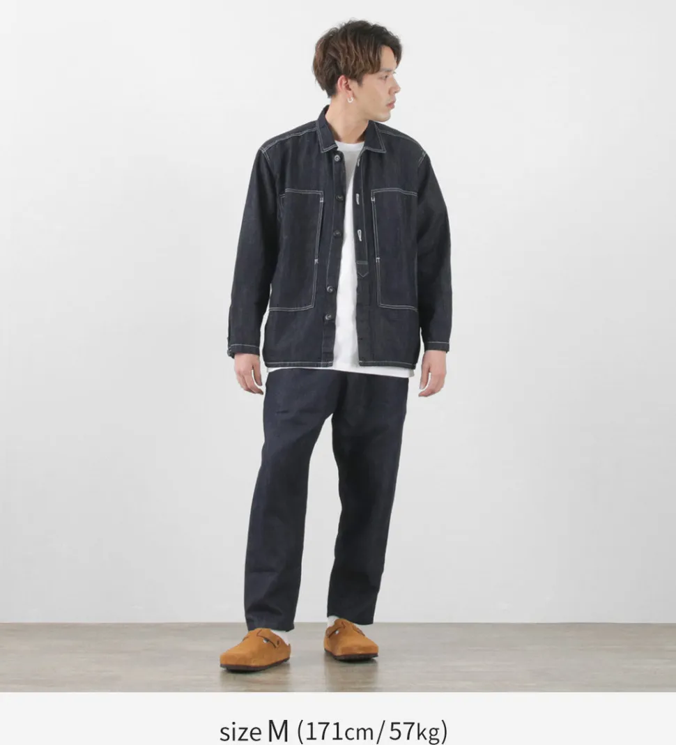 JAPAN BLUE JEANS / RJB7590 Cotton Linen Denim Easy Pants