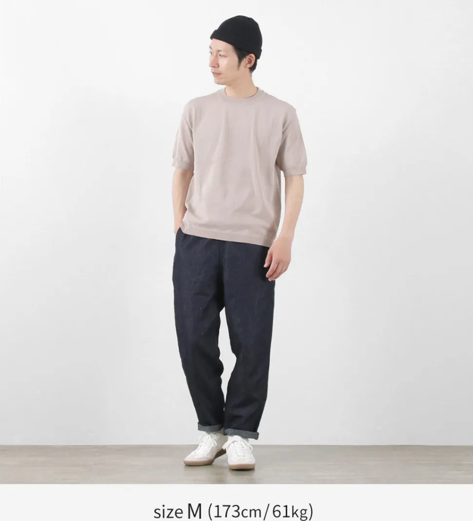 JAPAN BLUE JEANS / RJB7590 Cotton Linen Denim Easy Pants