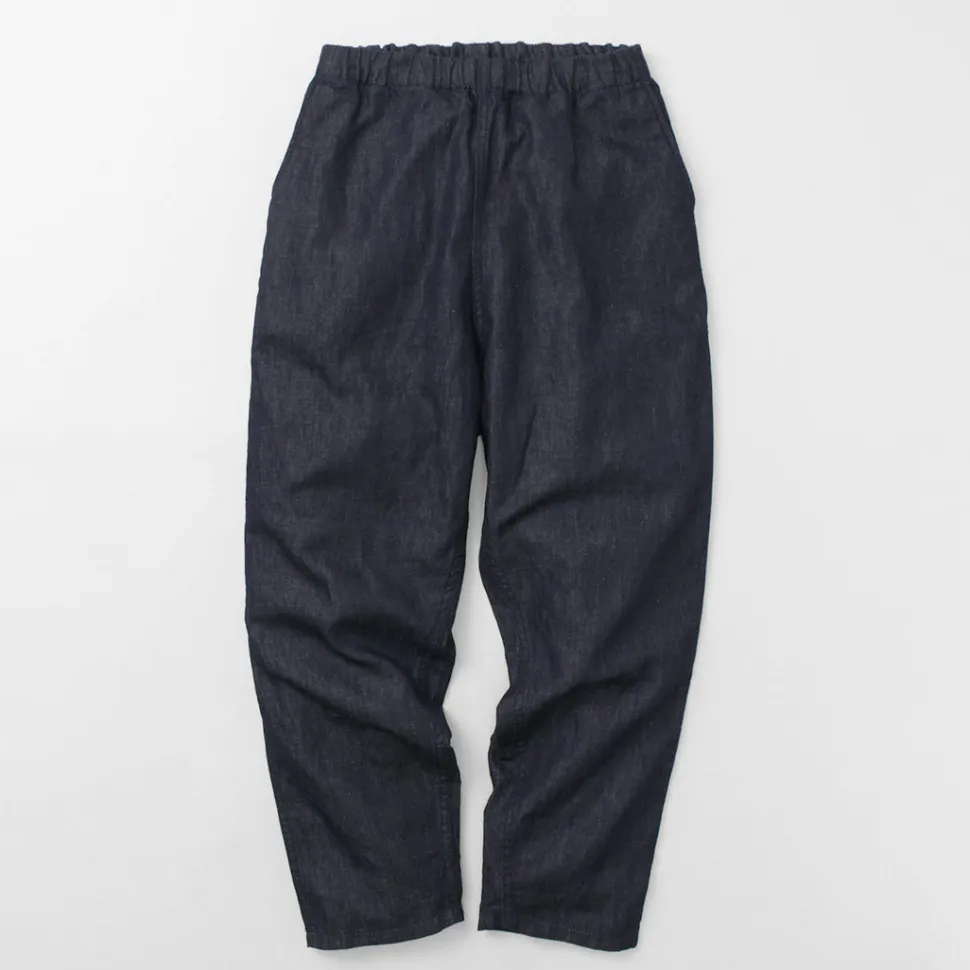 JAPAN BLUE JEANS / RJB7590 Cotton Linen Denim Easy Pants