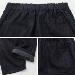 JAPAN BLUE JEANS / RJB7590 Cotton Linen Denim Easy Pants