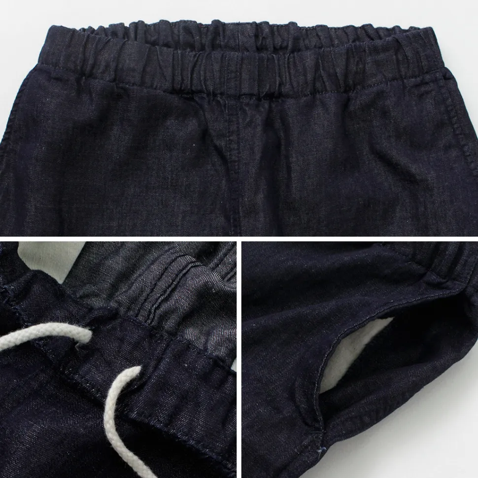 JAPAN BLUE JEANS / RJB7590 Cotton Linen Denim Easy Pants