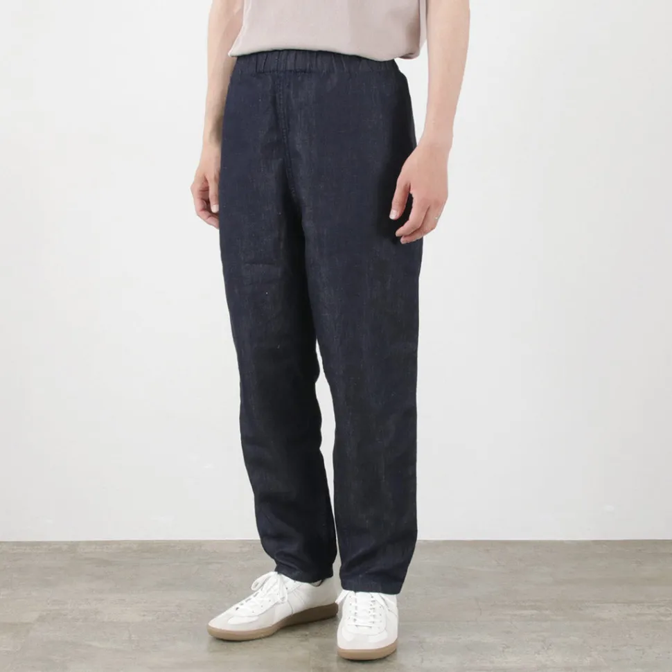 JAPAN BLUE JEANS / RJB7590 Cotton Linen Denim Easy Pants