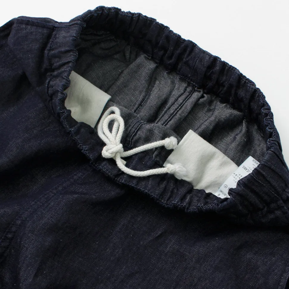 JAPAN BLUE JEANS / RJB7590 Cotton Linen Denim Easy Pants