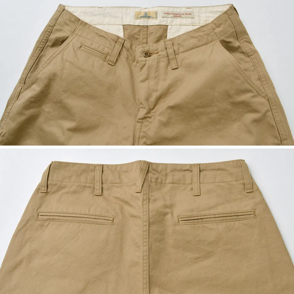 JAPAN BLUE JEANS / RJB1610 40/3 High Count Twill Wide Tapered Vintage Chinos