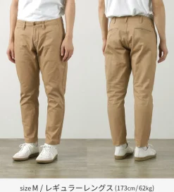 JAPAN BLUE JEANS / RJB1610 40/3 High Count Twill Wide Tapered Vintage Chinos