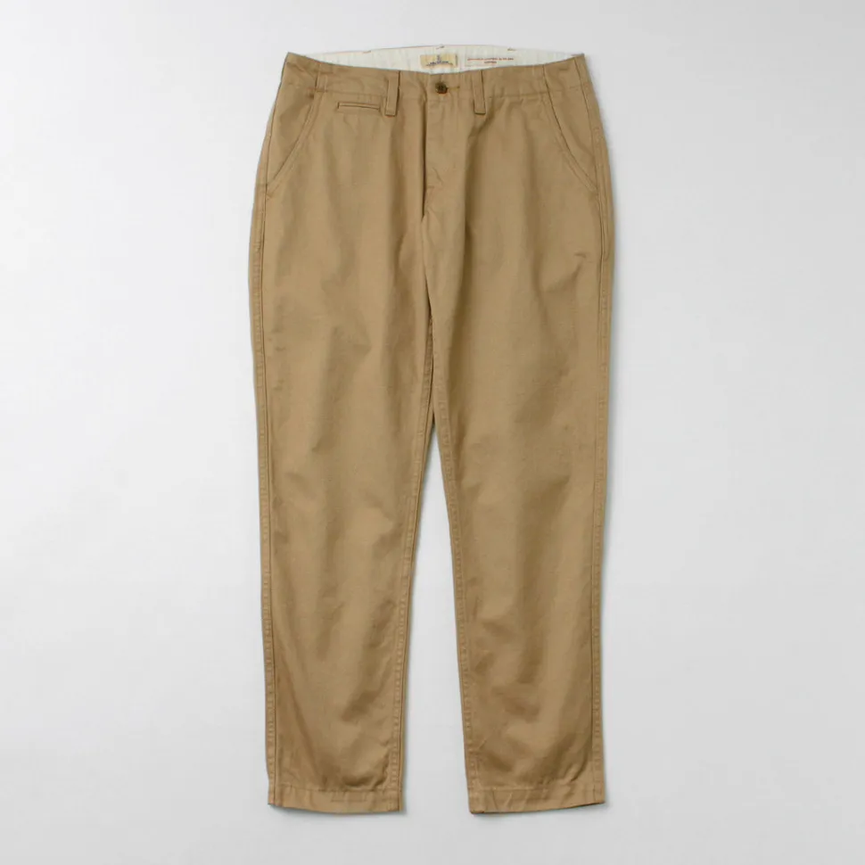 JAPAN BLUE JEANS / RJB1610 40/3 High Count Twill Wide Tapered Vintage Chinos