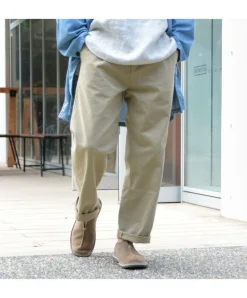 JAPAN BLUE JEANS / RJB802012oz selvedge chino 1-tuck wide trousers