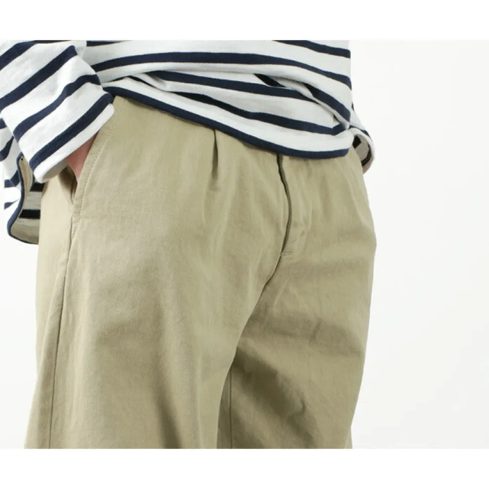 JAPAN BLUE JEANS / RJB802012oz selvedge chino 1-tuck wide trousers