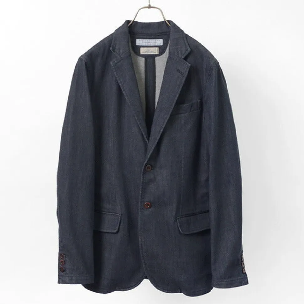 JAPAN BLUE JEANS / RJB3960 Shin Denim 8.5oz Officer Tailored Jacket