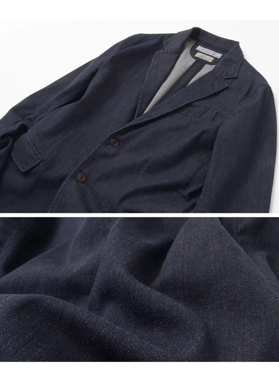 JAPAN BLUE JEANS / RJB3960 Shin Denim 8.5oz Officer Tailored Jacket