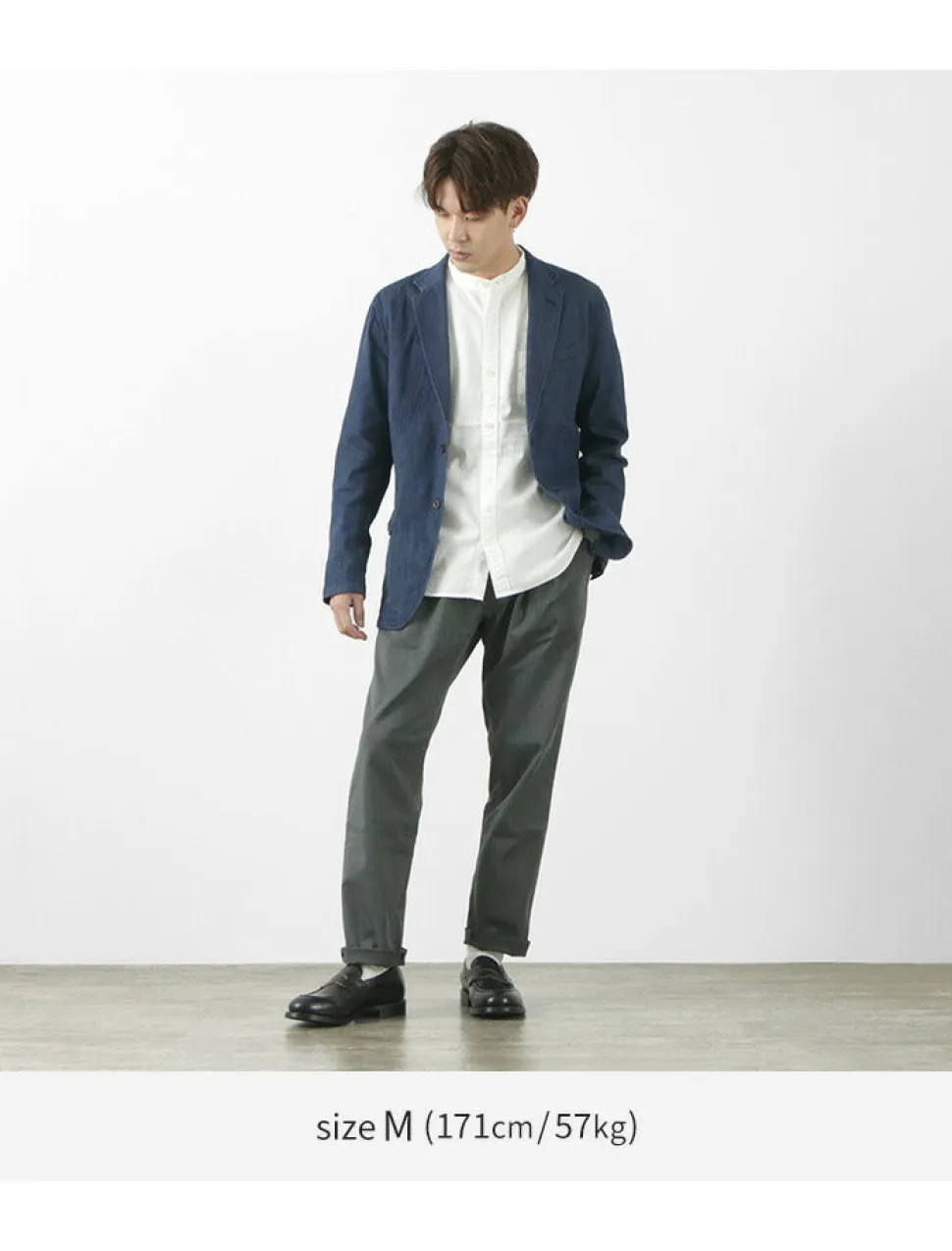 JAPAN BLUE JEANS / RJB3960 Shin Denim 8.5oz Officer Tailored Jacket