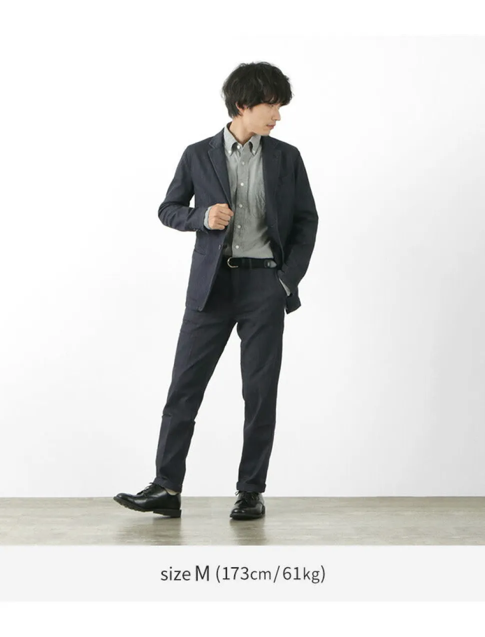 JAPAN BLUE JEANS / RJB3960 Shin Denim 8.5oz Officer Tailored Jacket