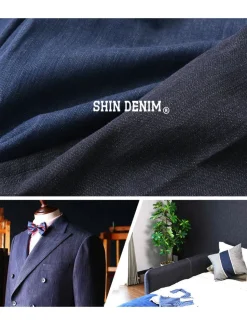 JAPAN BLUE JEANS / RJB3960 Shin Denim 8.5oz Officer Tailored Jacket