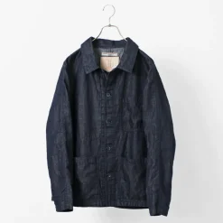 JAPAN BLUE JEANS / RJB7070 Summer French Coverall Jacket Cotton Linen Denim
