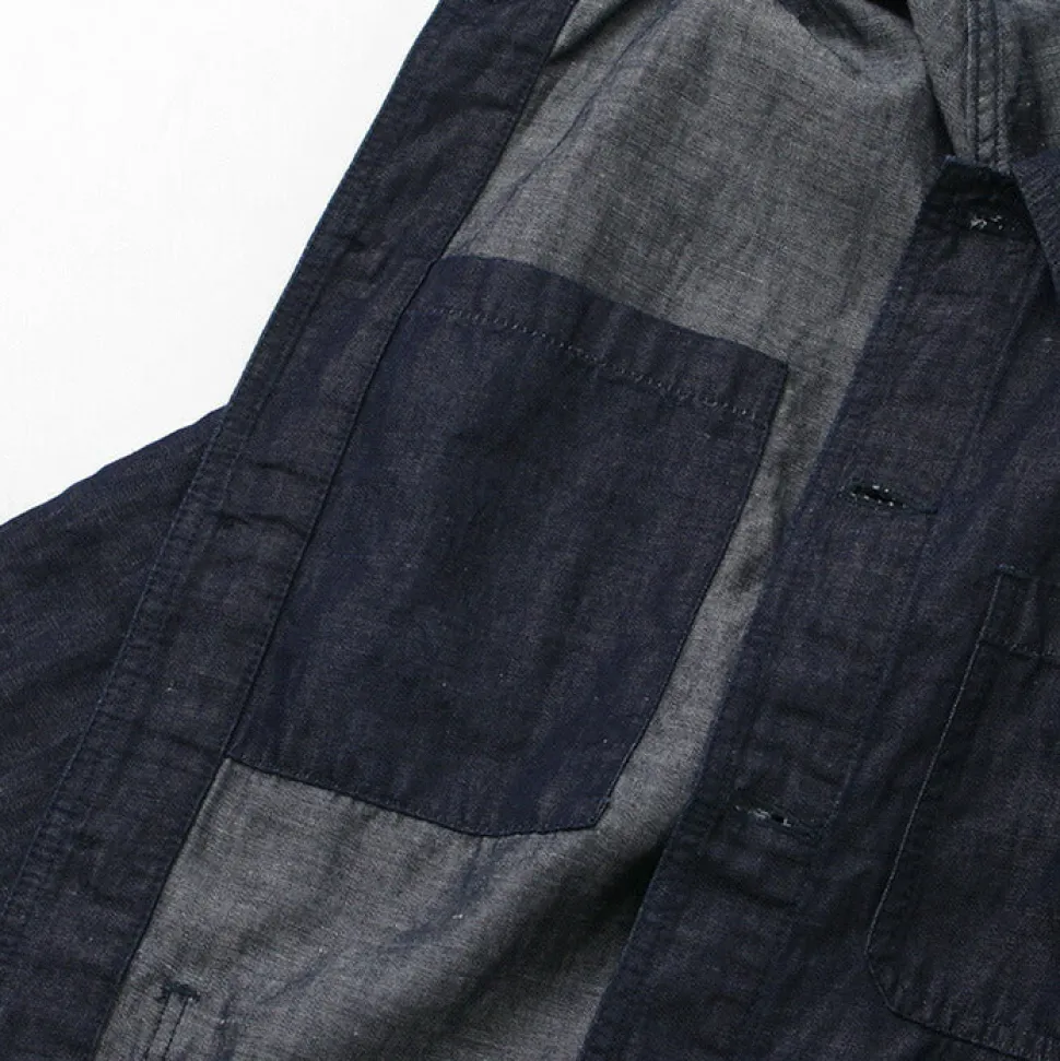 JAPAN BLUE JEANS / RJB7070 Summer French Coverall Jacket Cotton Linen Denim