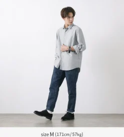 JAPAN BLUE JEANS / RJB1620Wide tapered chino stripe