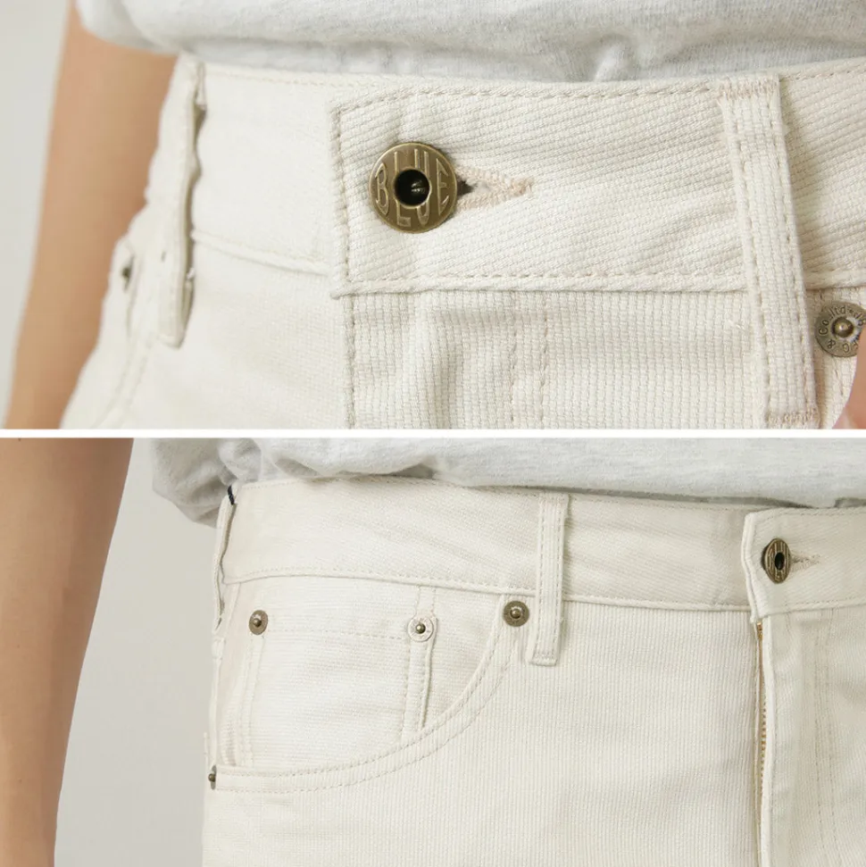 JAPAN BLUE JEANS / Straight pique pants