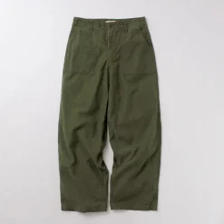 JAPAN BLUE JEANS / Wide Baker Pants Sulphur-dyed Back Satin