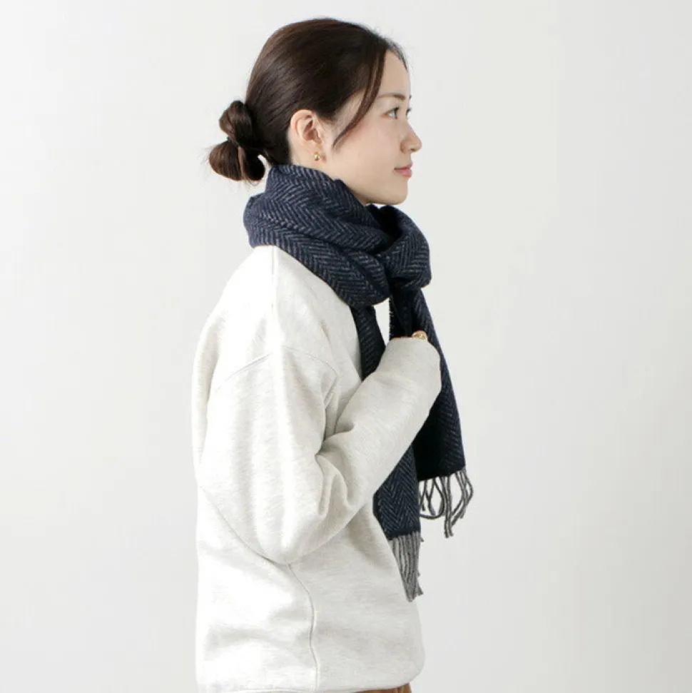 JOHN HANLY / Merino Cashmere Scarf