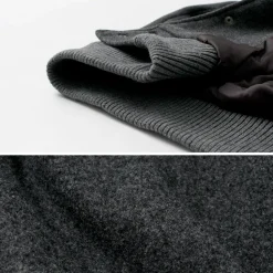 KELEN / Collarless Egg Jacket