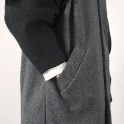 KELEN / Collarless Egg Jacket